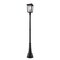 Z-Lite Seoul 2 Light Outdoor Post Mounted Fixture, Oil Rubbed Bronze & Clear 571PHBR-564P-ORB - alternate 1